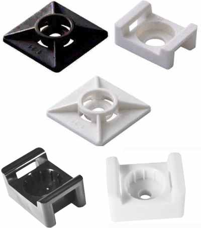 Площадка под хомут-стяжку квадратная